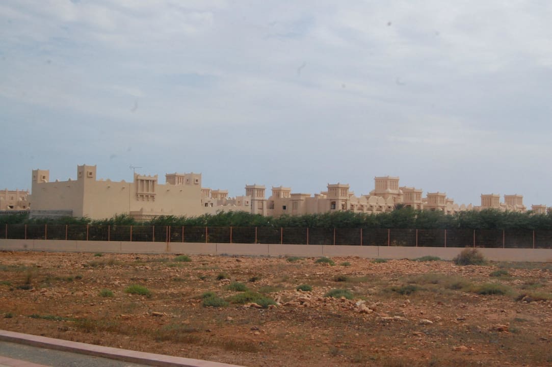 Ansicht von der Straße Hotel Riu Touareg