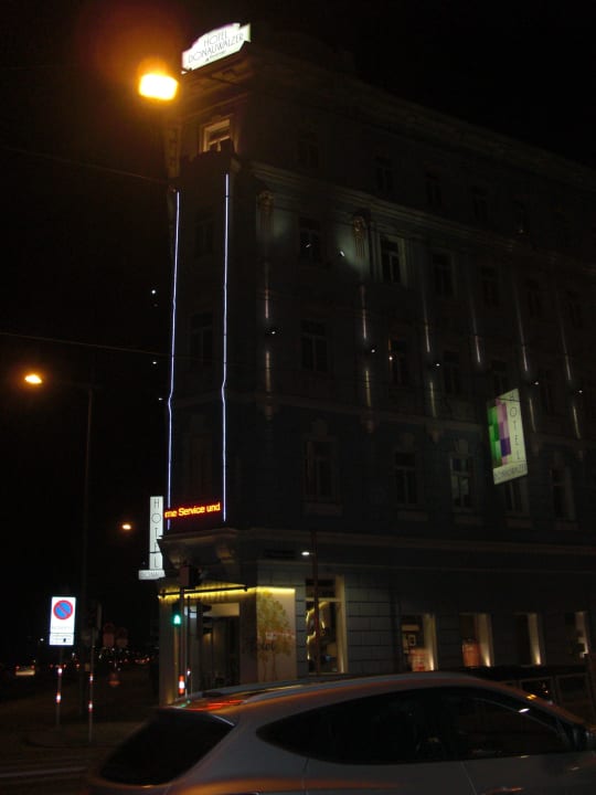Abend Blick Boutique Hotel Donauwalzer Wien