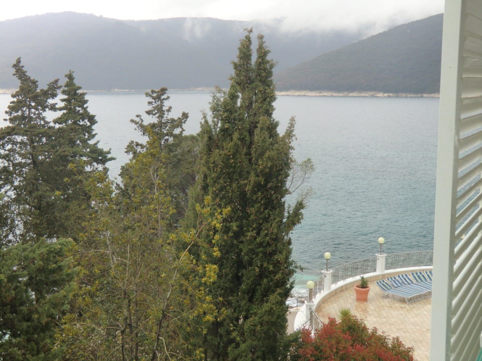 Blick vom Balkon Valamar Sanfior Hotel & Casa