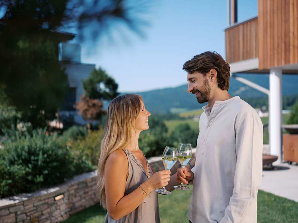 Gartenanlage Dorfhotel Fasching