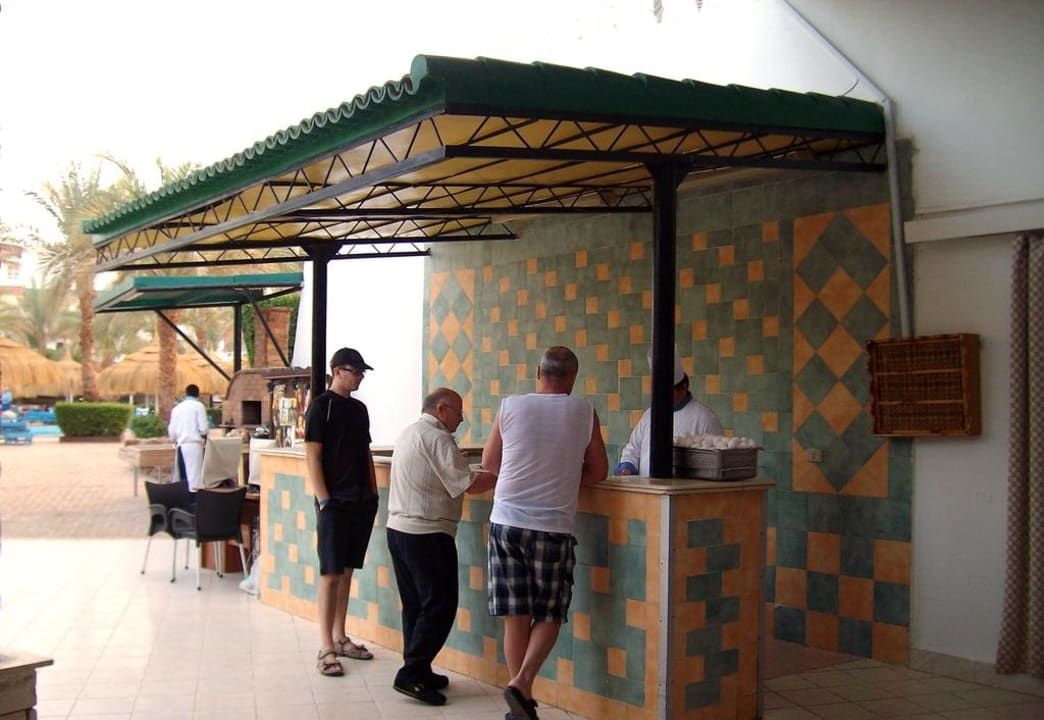 Morgendliches Eierbuffet Albatros Sharm Resort