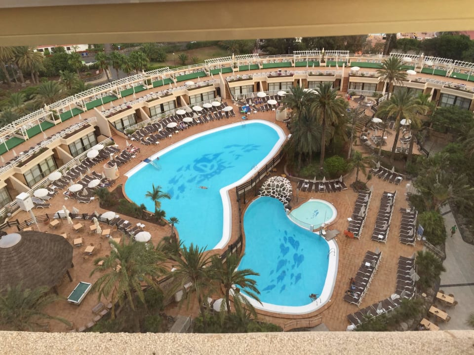 Blick von Dachterrasse Gloria Palace San Agustin Thalasso & Hotel