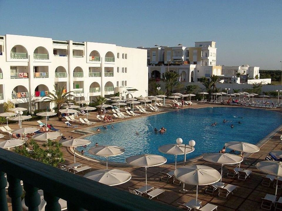 Ausblick vom Zimmer 650 Hotel El Mouradi Skanes Beach