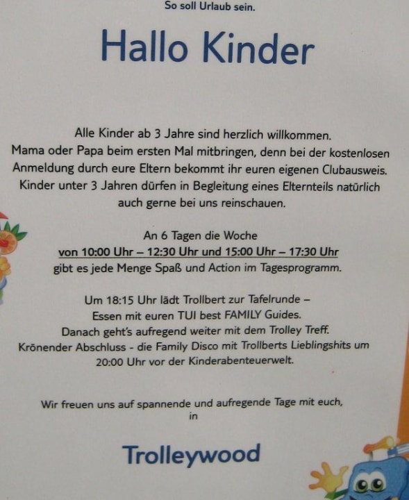Animationsprogramm für Kinder Kipriotis Village Resort