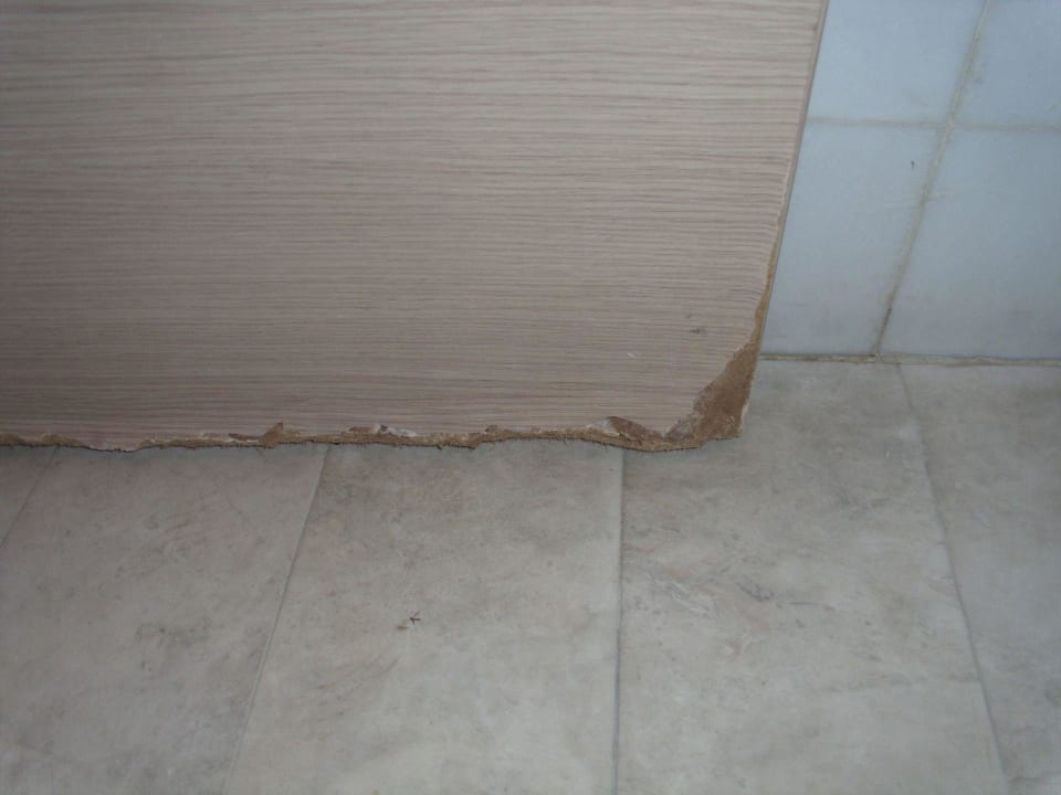 Ausgefranste Badezimmertür Kresten Palace Hotel