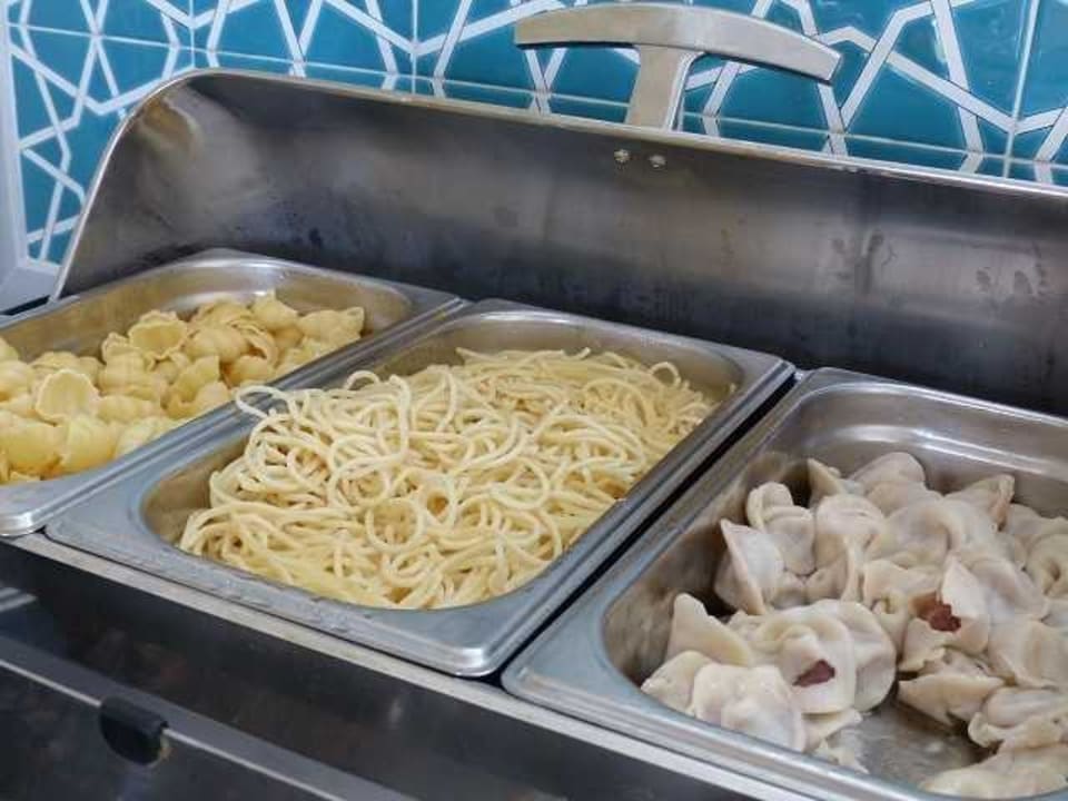 Buffet im Aquapark Ali Bey Resort Sorgun