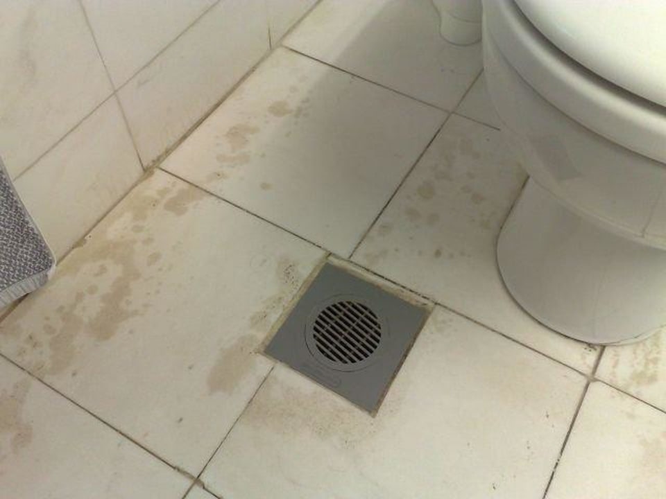 Boden des Badezimmers Vantaris Palace