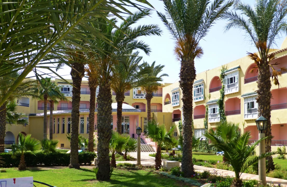 Teren hotelu Houda Golf & Beach Club