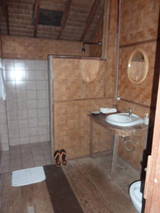 Badezimmer Hotel Lisu Lodge