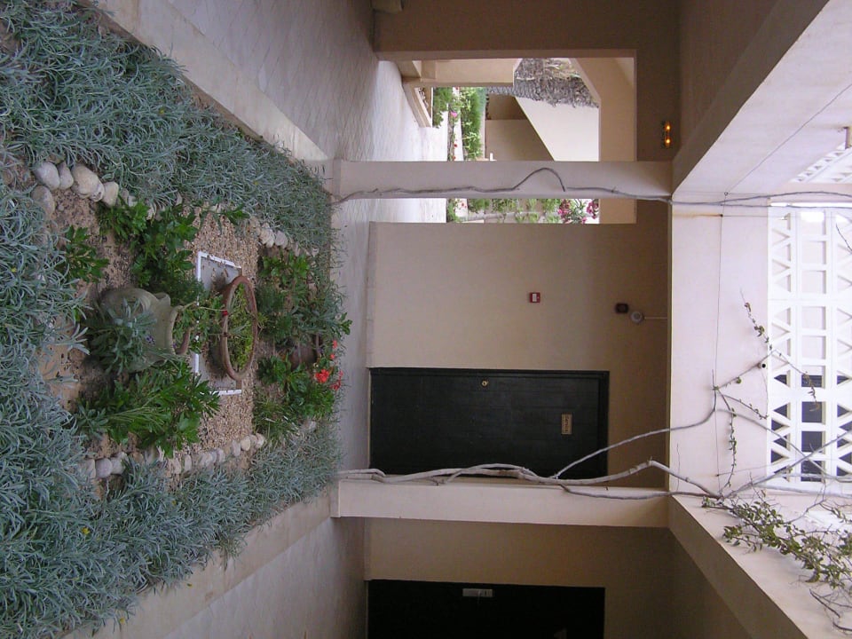 Innenhof eines Wohngebäudes Zita Beach Resort