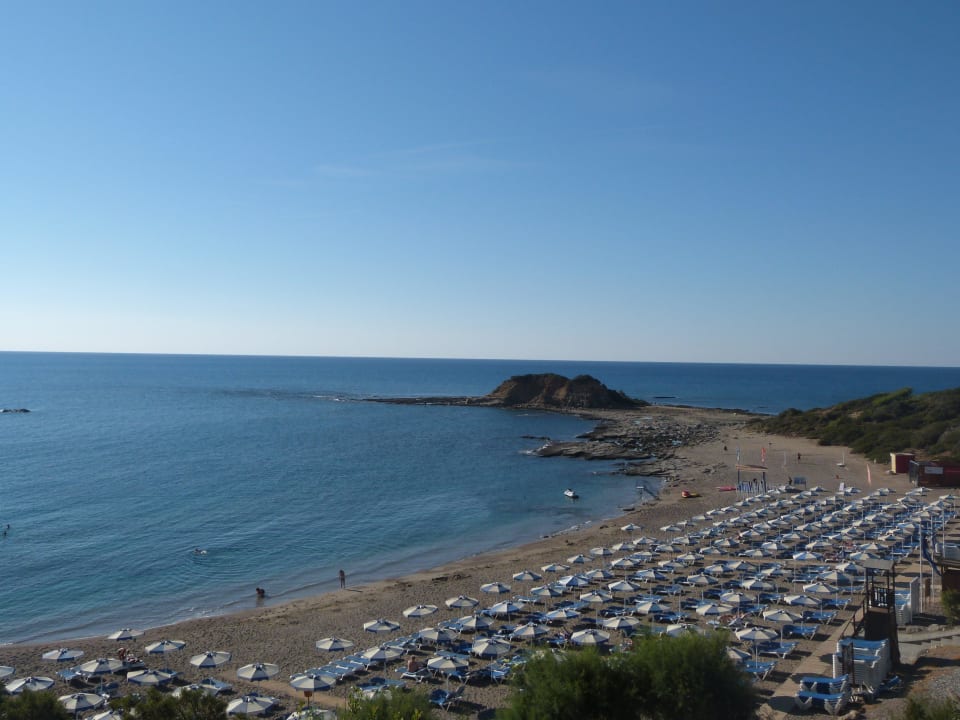 Hoteleigener Strand Rodos Princess Beach Hotel & Spa