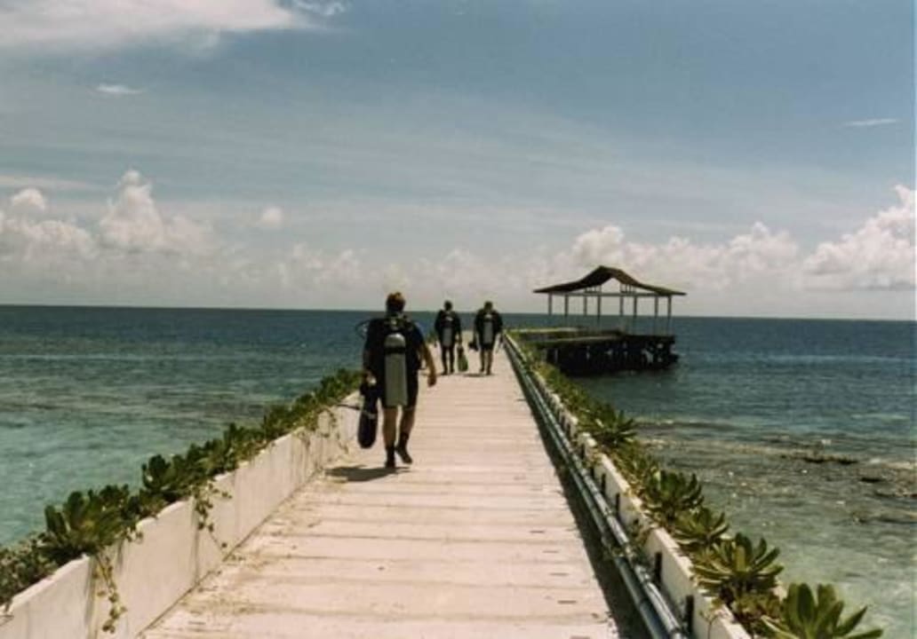 Steeg zum Hausriff Machchafushi Island Resort & Spa Maldives, The Centara Collection