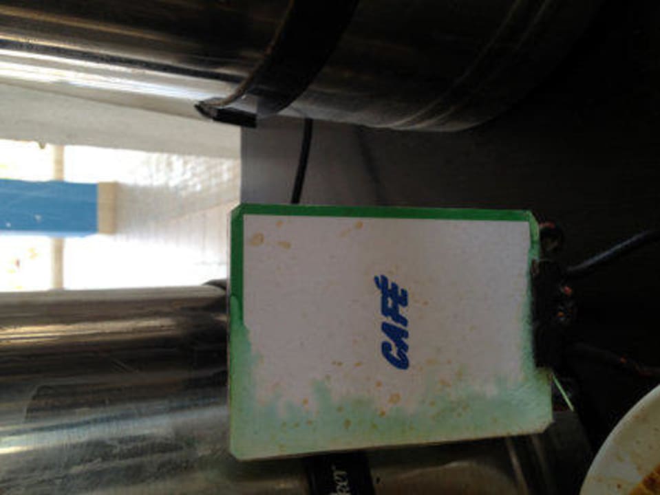 Siff am Kaffeespender Djerba Aqua Resort