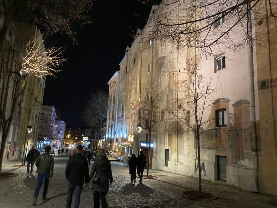 Außenansicht Hotel Bohemian Garni - Skadarlija