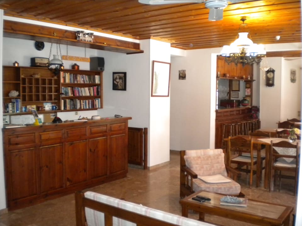 Reception & Bar  Hotel Angeliki