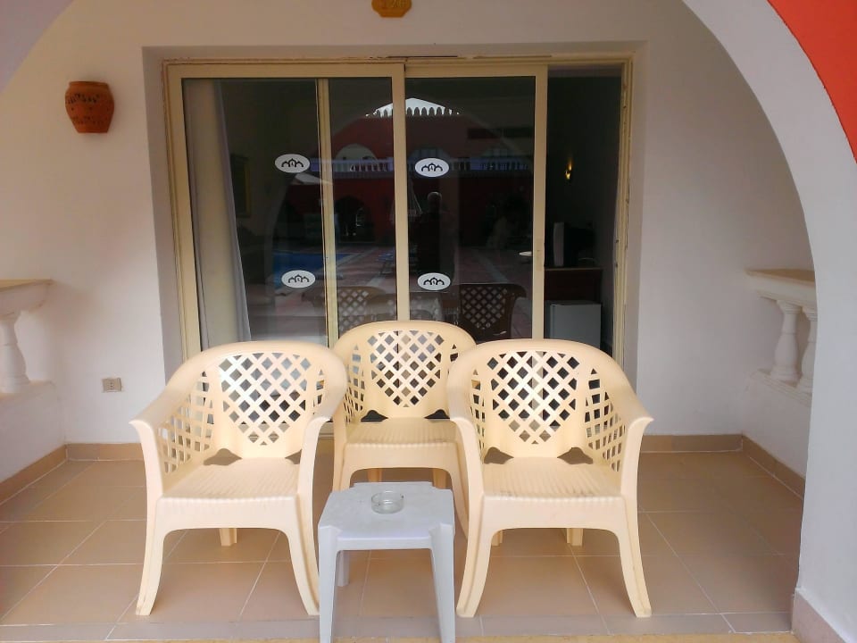 Die Terrasse Pickalbatros Alf Leila Wa Leila Resort - Neverland Hurghada