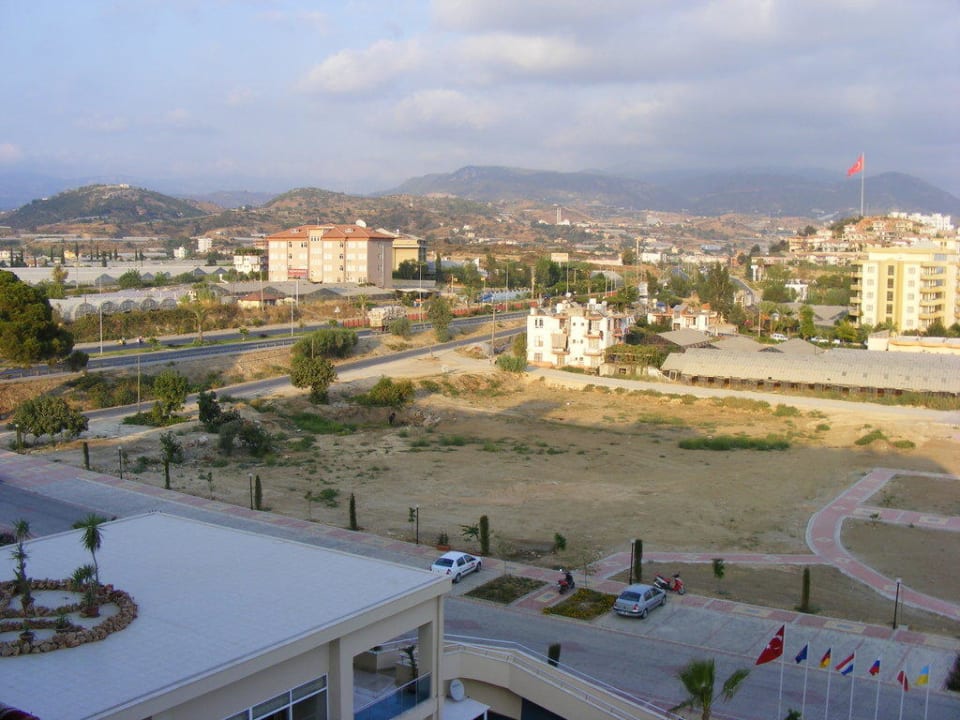 Blick vom Balkon Solivia Hotel