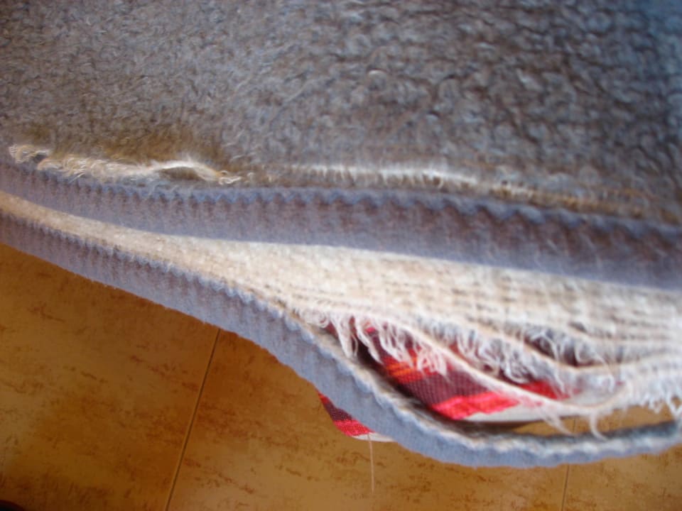 Decke aus meinem Bett! allsun App.-Hotel Orient Beach