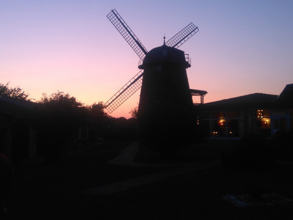 Außenansicht Pension Holländer-Mühle