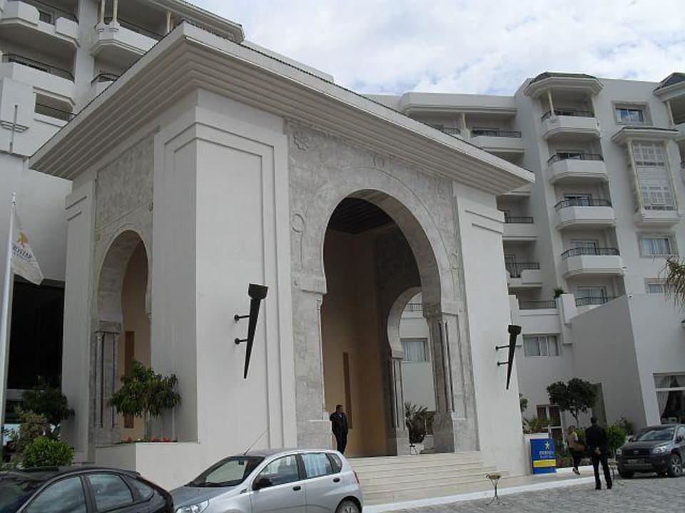 Hoteleingang Iberostar Selection Royal El Mansour