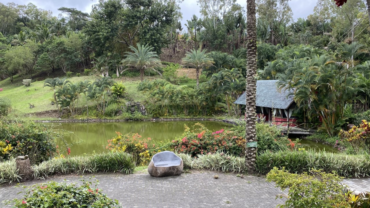 Gartenanlage Lakaz Chamarel Exclusive Lodge