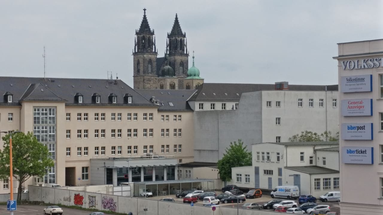 Ausblick IntercityHotel Magdeburg