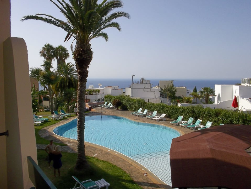 Foto vom Balkon aus Hotel Dom Pedro Garajau