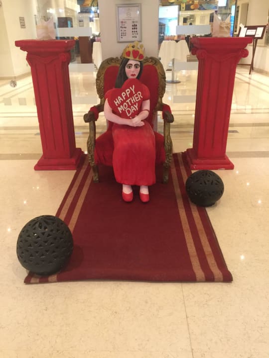 Entree täglich neu gestaltet  Cleopatra Luxury Resort Makadi Bay