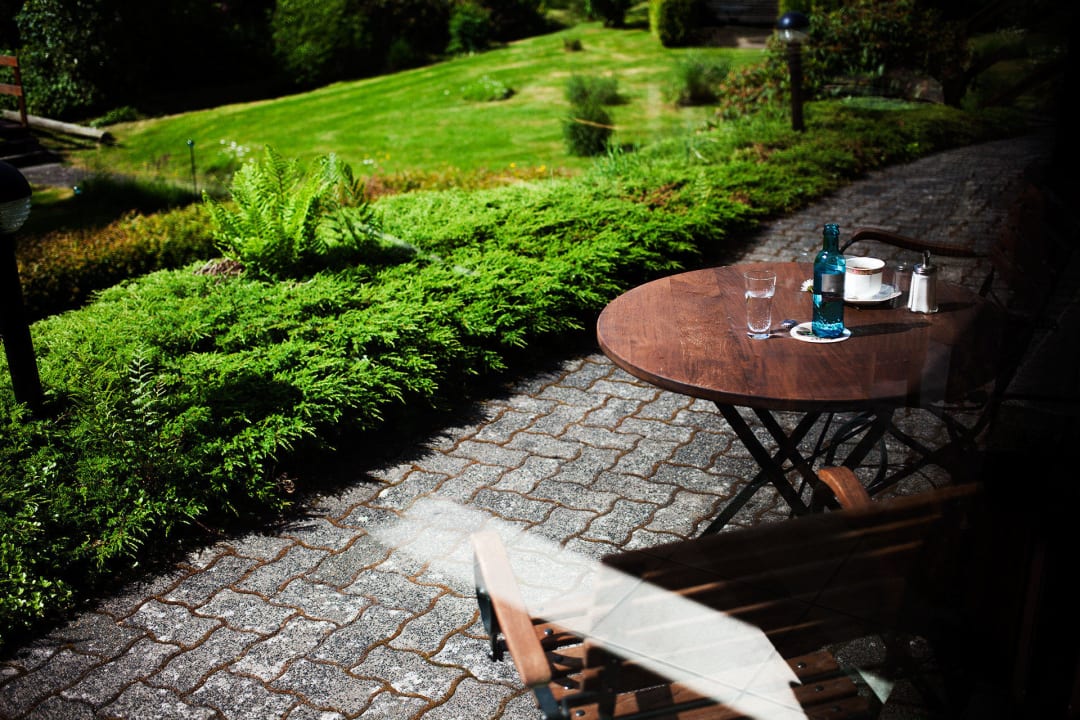 Terrasse Hotel im Auerbachtal