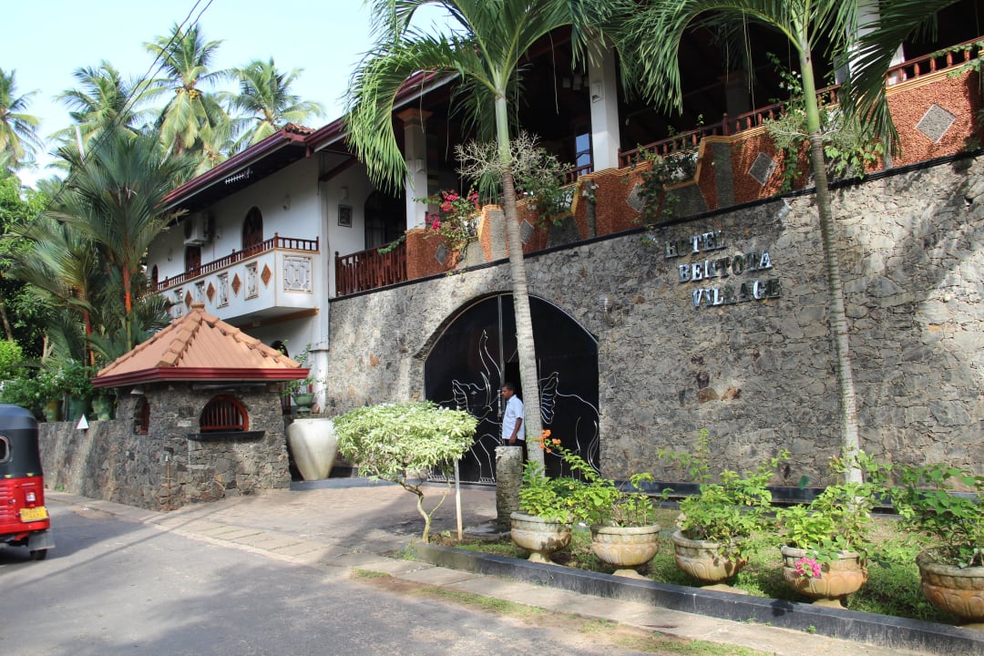 Eingang Hotel Bentota Village