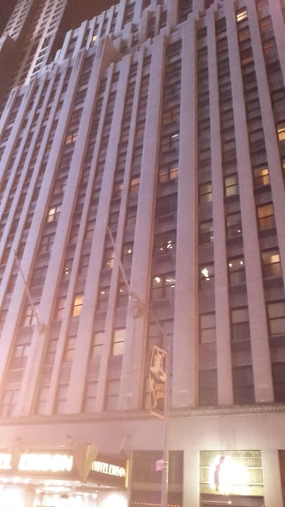 Outside Hotel Edison