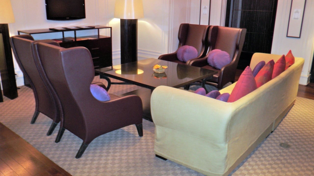 Sitzgruppe in der Executive Lounge JW Marriott Hotel Bangkok