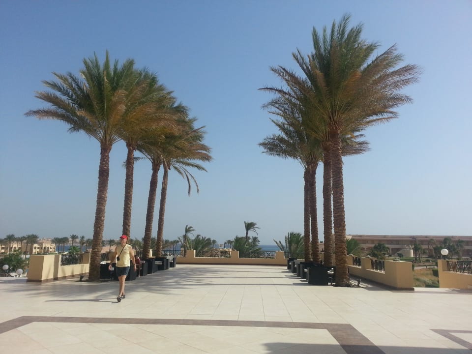 Lobbyausblick Cleopatra Luxury Resort Makadi Bay