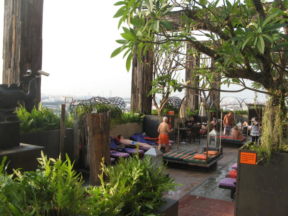 Liegebereich Poolbar Siam@Siam Design Hotel Bangkok