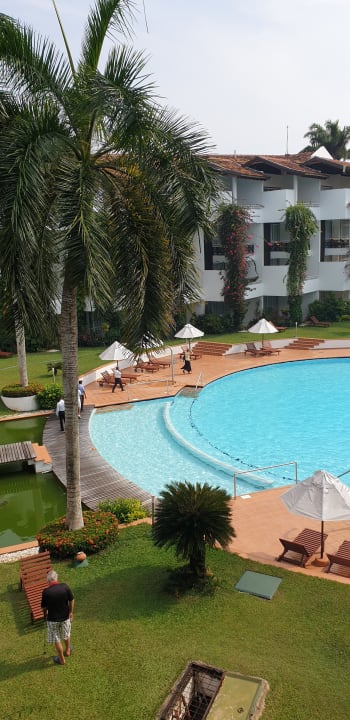 Ausblick Hotel Lanka Princess Ayurveda