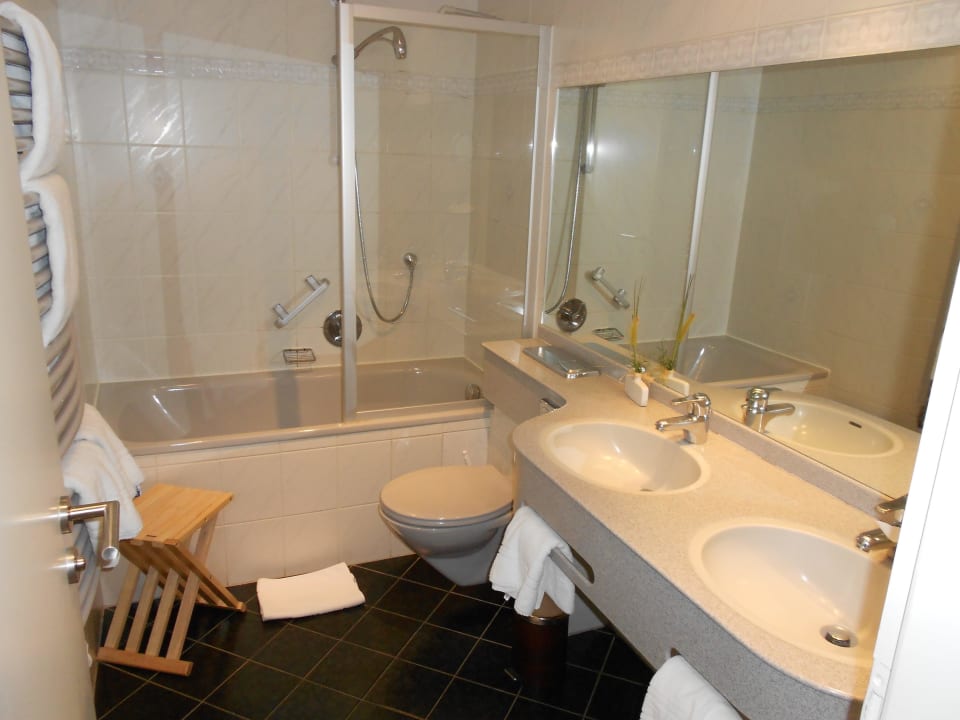Badezimmer Hotel Am Schloss