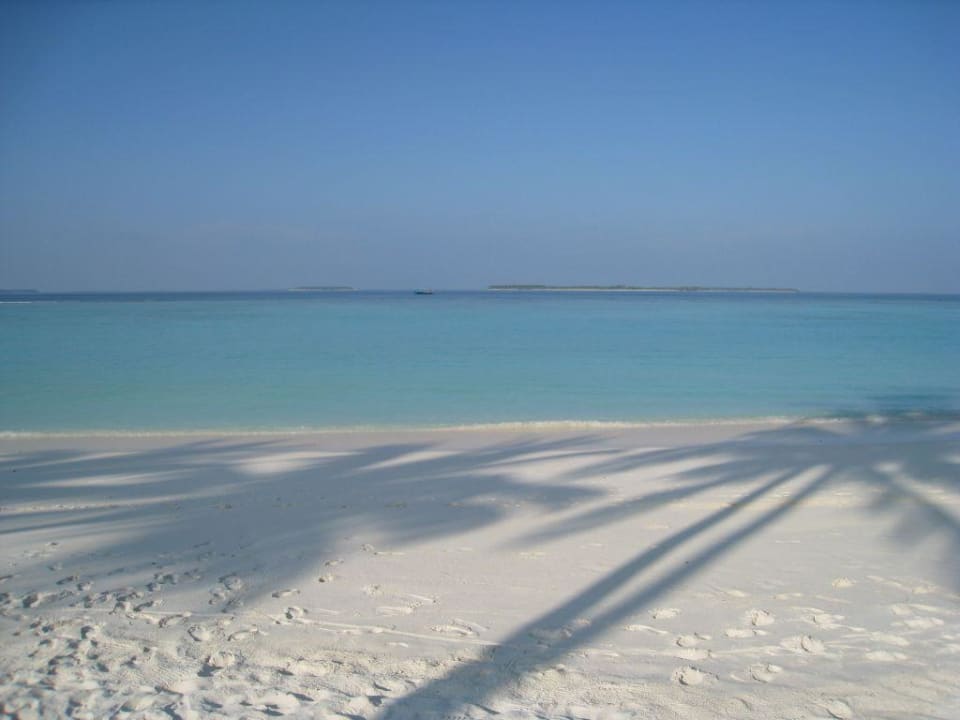 Unser Strandabschnitt Sun Siyam Iru Fushi