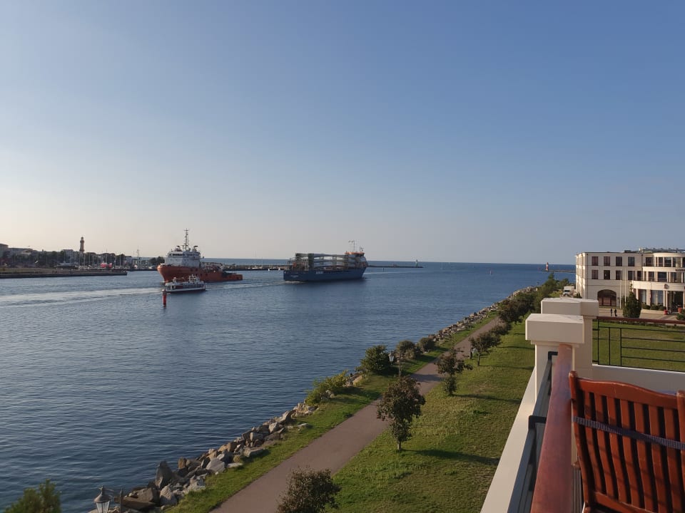 Ausblick Hotel Yachthafenresidenz Hohe Düne