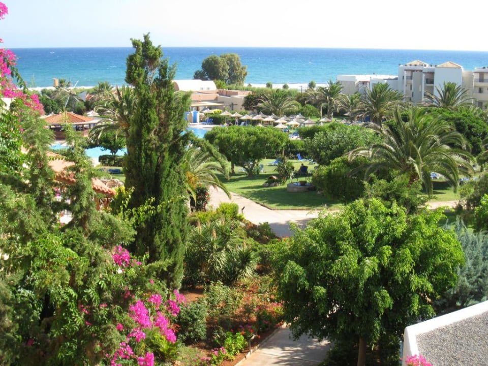 Aussicht aus dem 2.OG Anissa Beach & Village