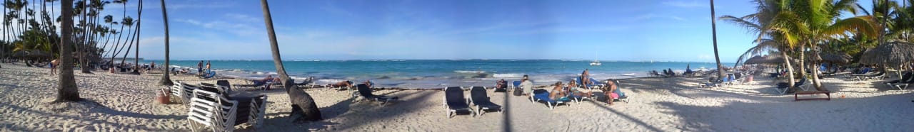 Panorma Strandfoto Grand Palladium Select Bávaro Resort & Spa