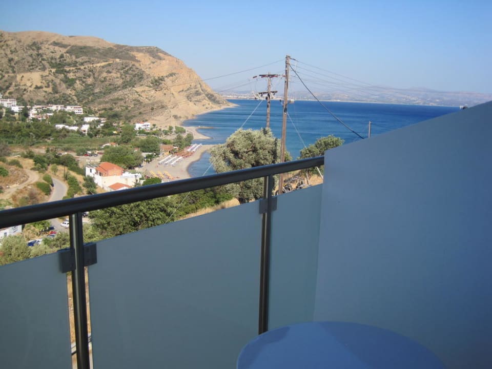 Balkonaussicht Hotel Areti
