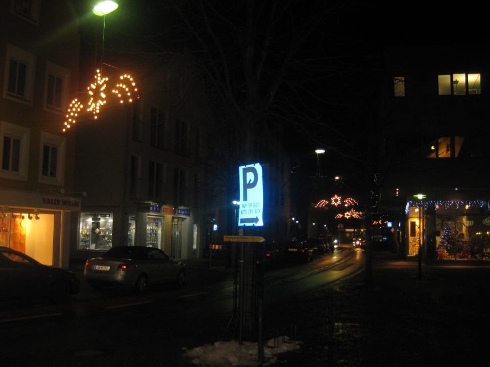 Hotel bei Nacht Hotel Das Beck