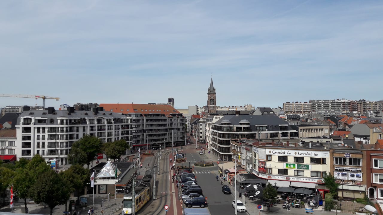Ausblick Hotel Mercure Blankenberge Station