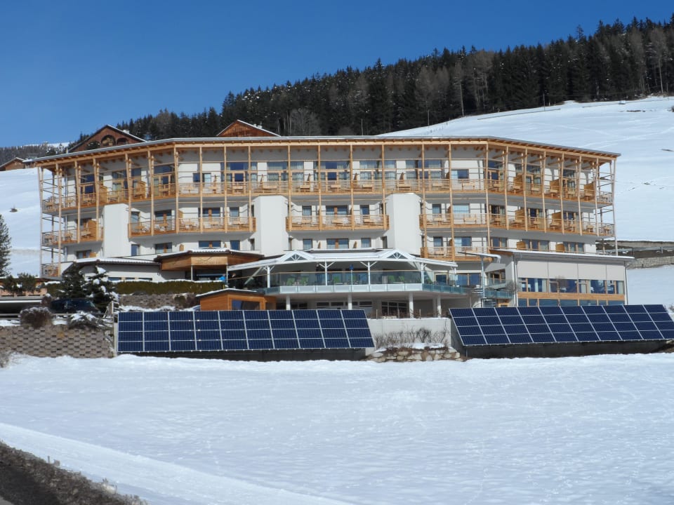 Blick auf das Hotel Biohotel Gitschberg