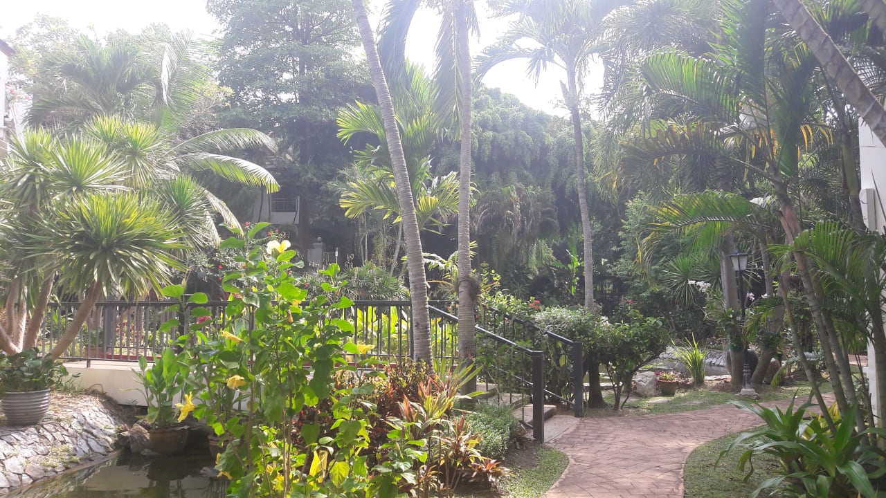 Gartenanlage Pinnacle Grand Jomtien Resort