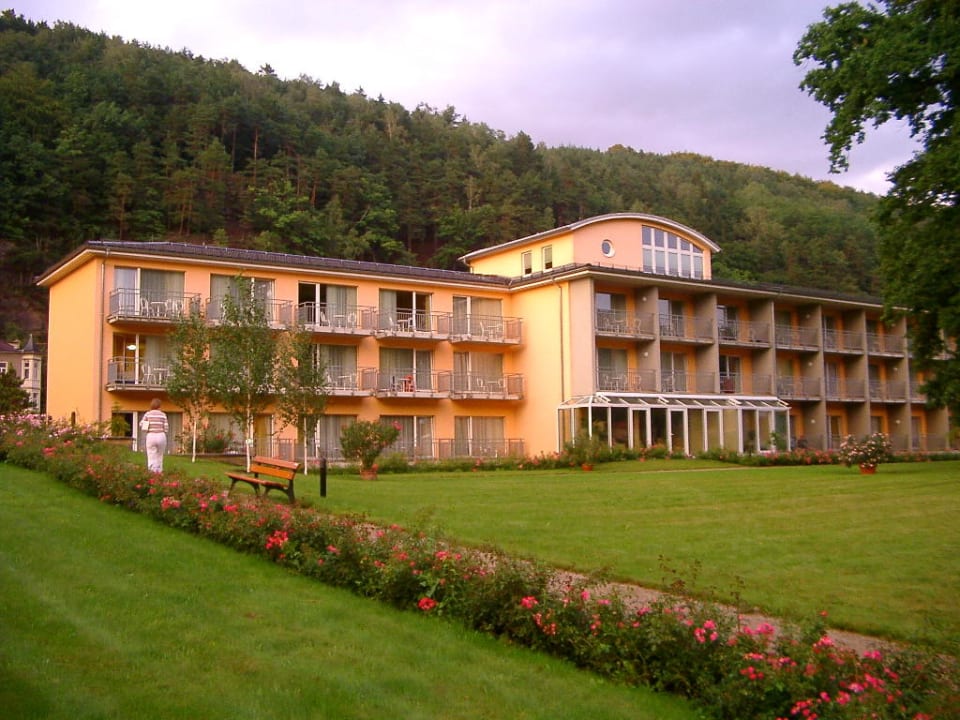 Parkhotel Bad Schandau - Außenansicht Nebenhaus Parkhotel Bad Schandau