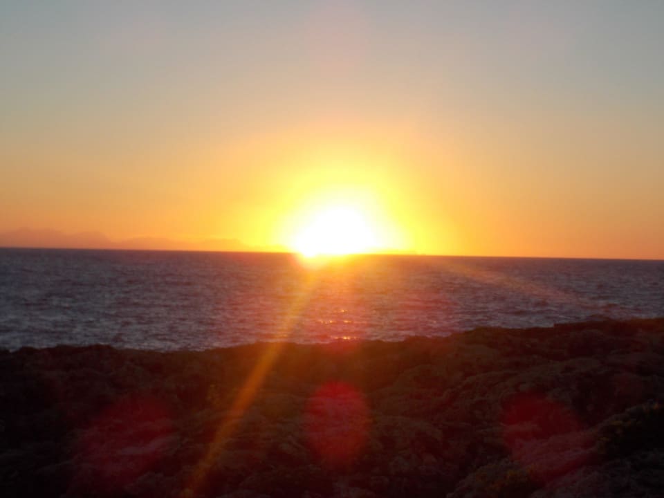 Sonnenuntergang vom Leuchtturm Grupotel Aldea Cala'n Bosch