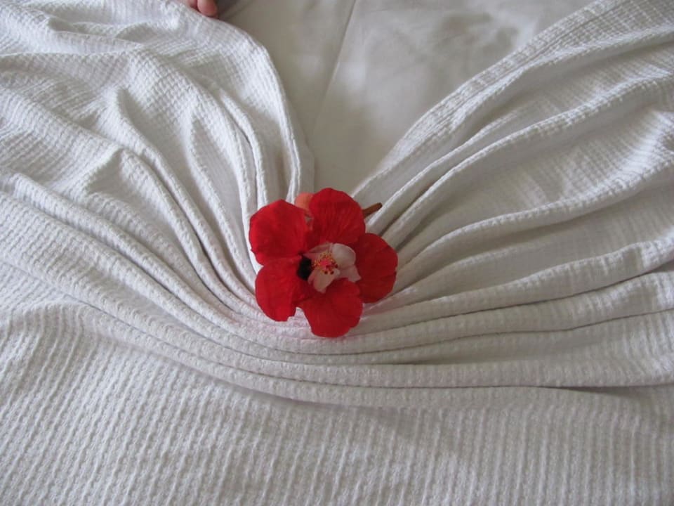 Geschmücktes Bett Marvida Family Eco