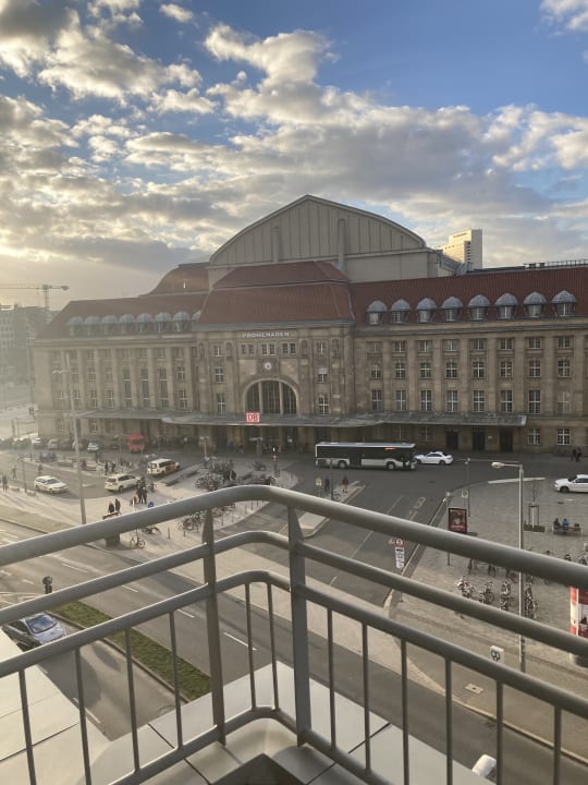 Ausblick Victor's Residenz Hotel Leipzig
