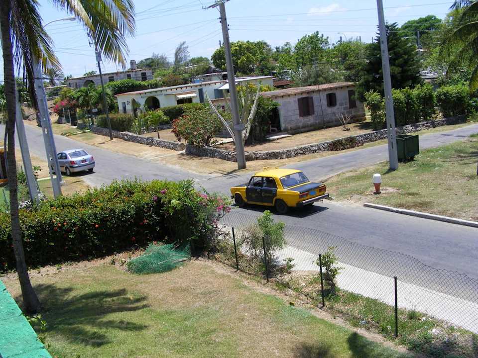 Seitenblick vom Balkon Starfish Cuatro Palmas